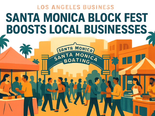 Santa Monica Block Fest Boosts Local Businesses