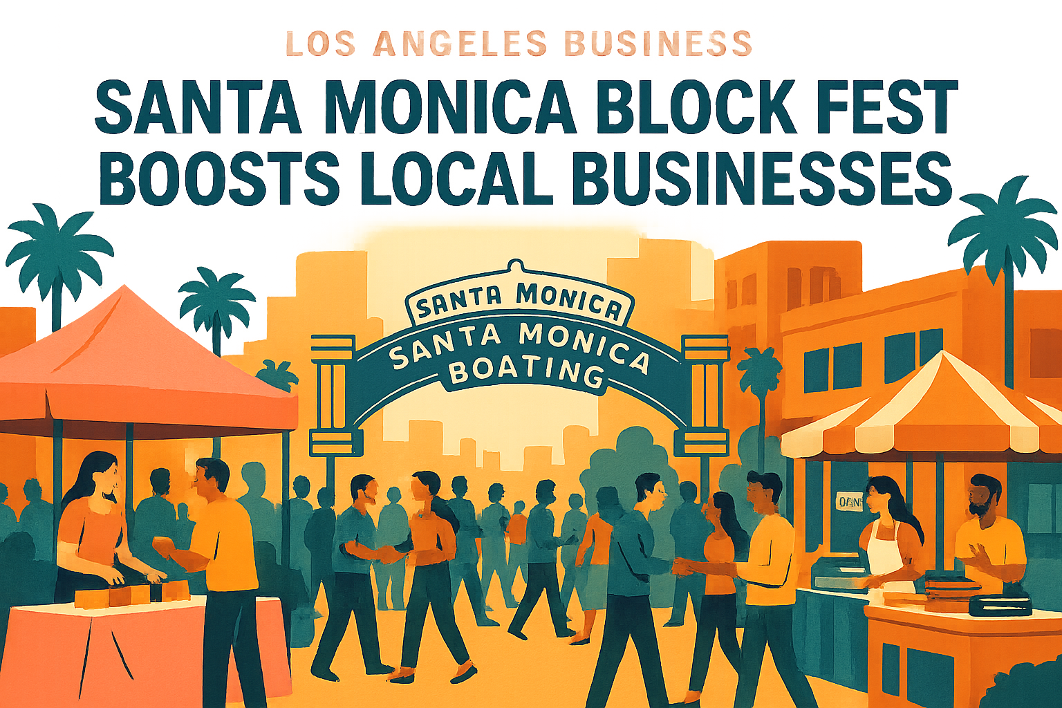 Santa Monica Block Fest Boosts Local Businesses