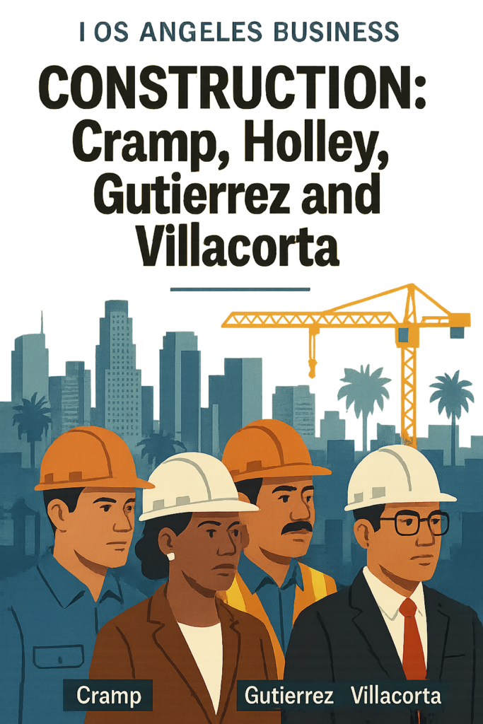 CONSTRUCTION: Cramp, Holley, Gutierrez and Villacorta