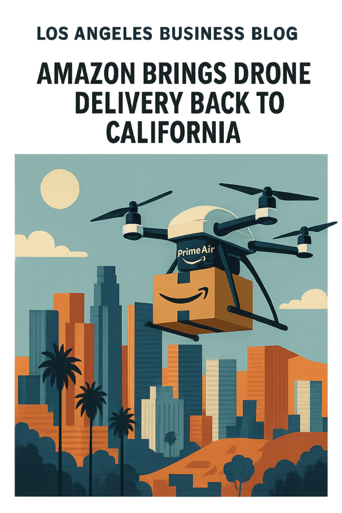 Amazon Brings Drone Delivery Back to California