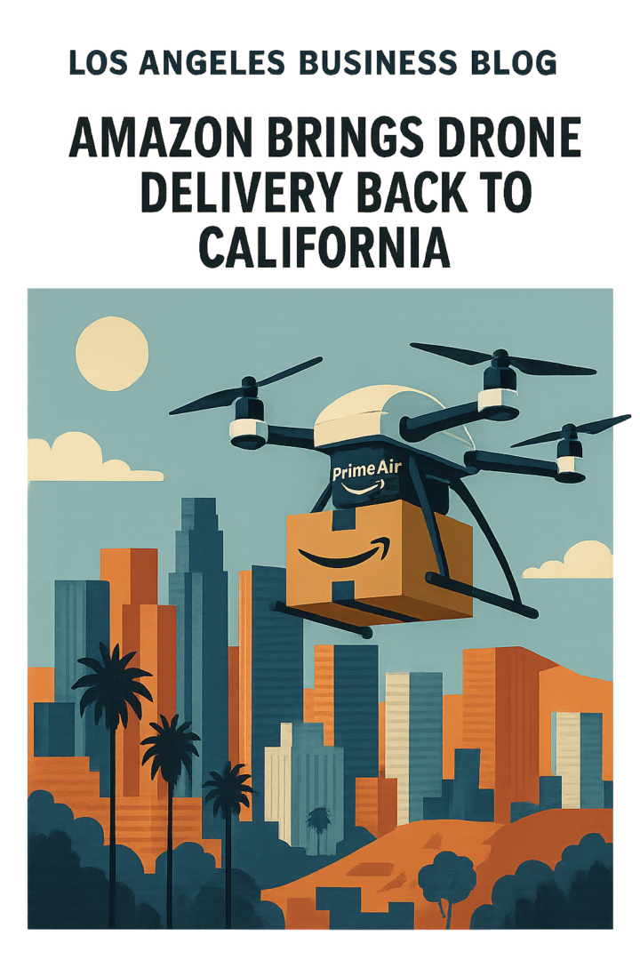 Amazon Brings Drone Delivery Back to California