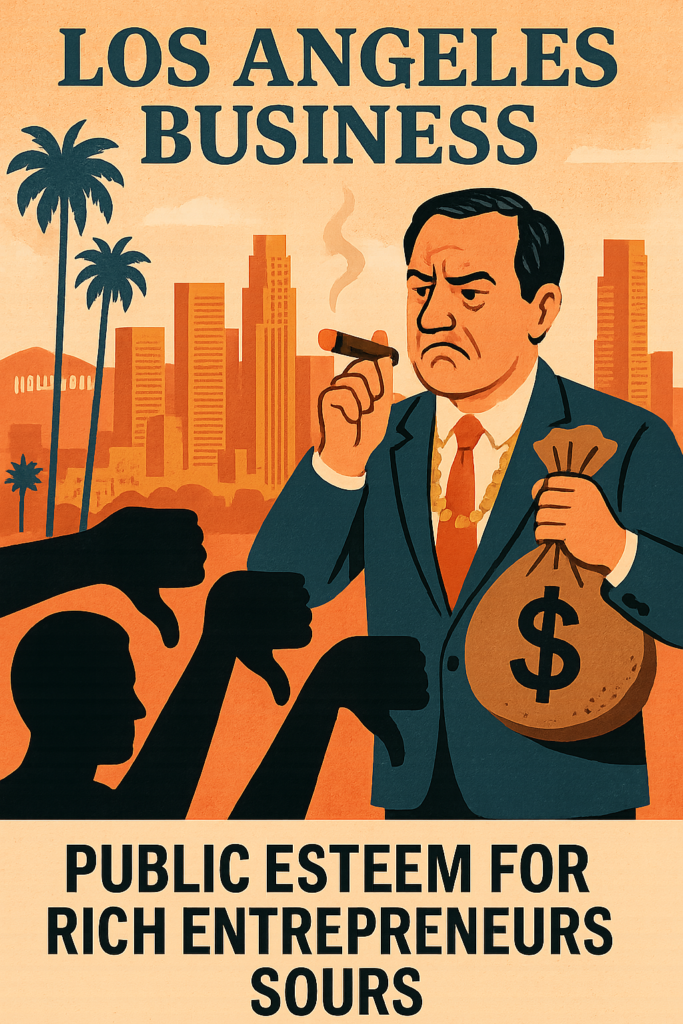 Public Esteem for Rich Entrepreneurs Sours