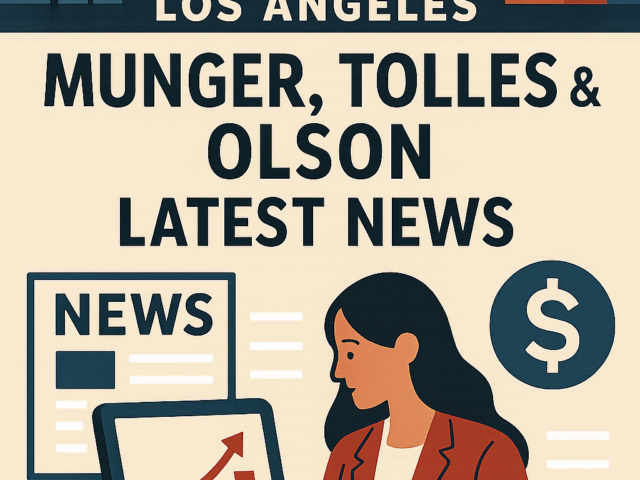 - Munger, Tolles & Olson Latest News